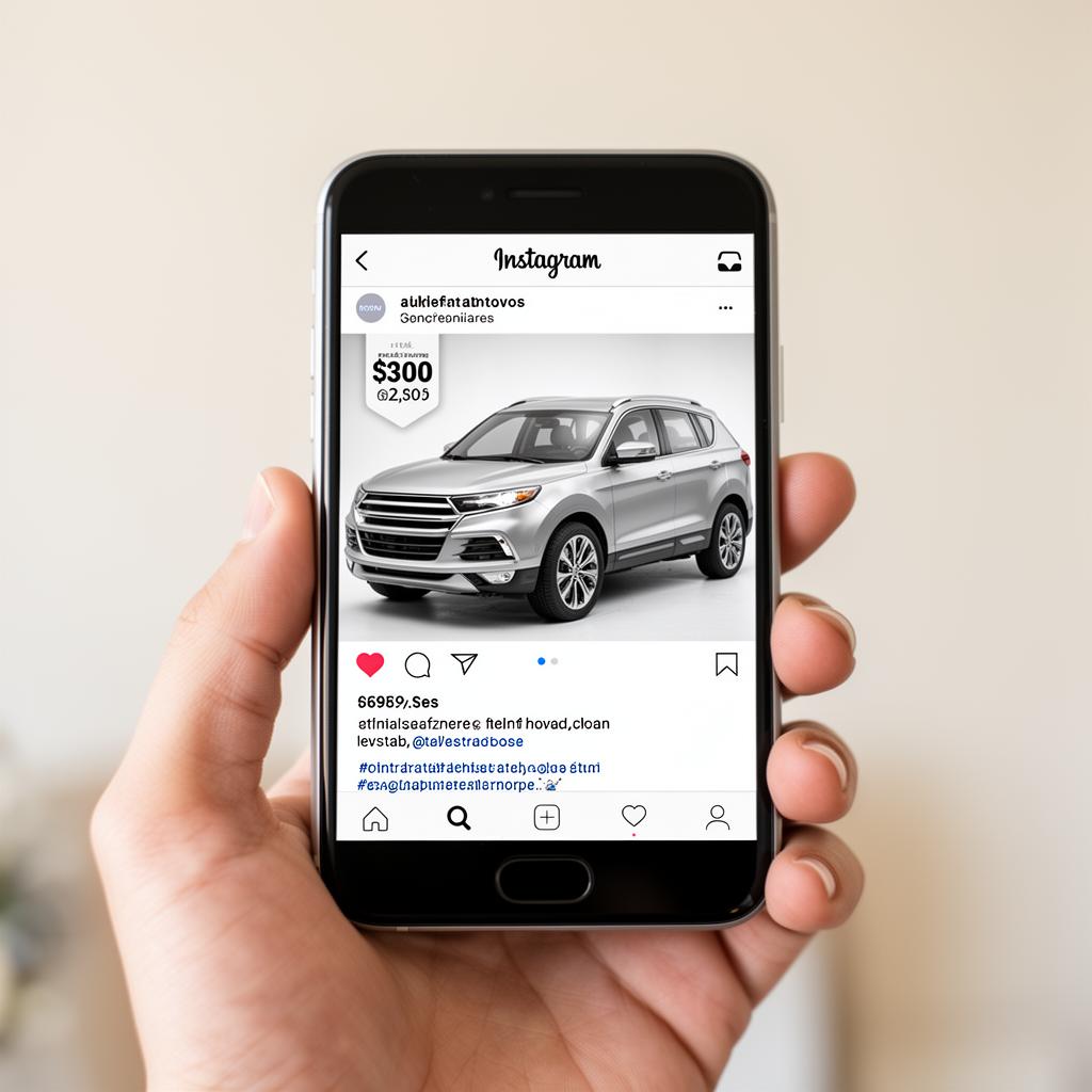 Publicación de Instagram preparada por el equipo de Captacoches